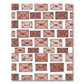Romantic Envelopes Geometric Arrangement Rug