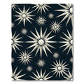 Radiant Starburst Navy Repeating Elements Rug