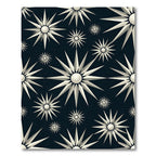 Radiant Starburst Navy Repeating Elements Rug