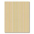 Minimalist Mustard Gold Vertical Striped Rug