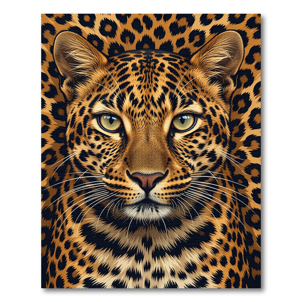 Bold Leopard Spots Animal Print Rug