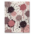 Modern Abstract Ink Splash Rug