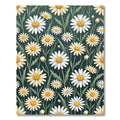Botanical Daisy Meadow Deep Teal Rug