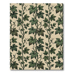 Lush Green Botanical Grape Vine Wallflower Rug