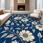 Classic Floral Vine Pattern Rug