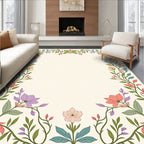 Vining Floral Nature Patterned Rug