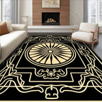 Radial Medallion With Ornate Border Rug