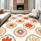 Floral Medallion Pattern Rug