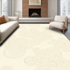 Cloud Swirl Pattern Lines Rug