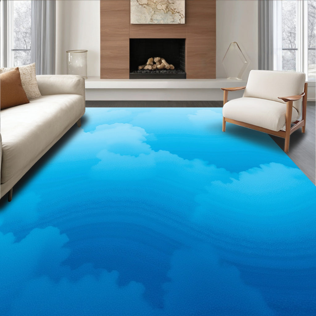 Sky Cloud Dreamscape Design Rug