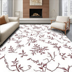 Viney Botanical Sketch Pattern Rug