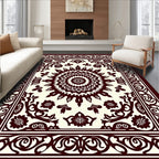 Classic Floral Mandala Design Rug