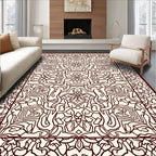 Intricate Lines Botanical Pattern Rug