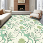 Art Nouveau Floral Vines Rug