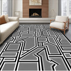Abstract Geometric Modern Pattern Rug