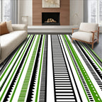 Striped Geometric Bold Pattern Rug