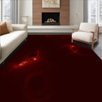 Cosmic Nebula Abstract Pattern Rug