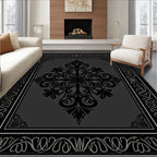 Classic Scrollwork Medallion Rug