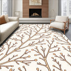 Cream Branch Berry Blossom Rug