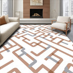 Modern Parallel Lines Pattern Rug