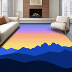 Gradient Mountain Layer Rug