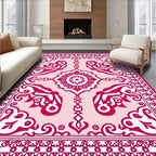 Ornate Mandala Figural Pattern Rug