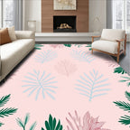 Delicate Pastel Pine Branches Rug