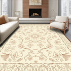 Soft Floral Vine Pattern Rug
