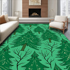 Evergreen Tree Pattern Rug