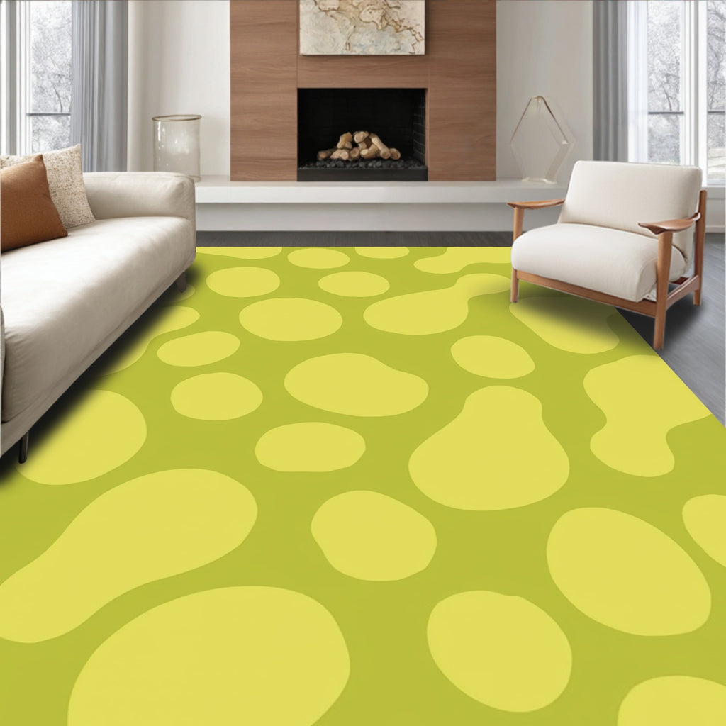 Abstract Organic Shapes Rug