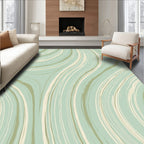 Flowing Swirls Pattern Rug