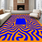 Bold Organic Abstract Pattern Rug
