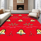 Golden Bells and Wheat Pattern Rug