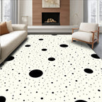 Scattered Circles Modern Pattern Rug