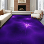 Cosmic Nova Swirl Pattern Rug