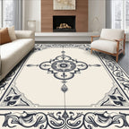 Ornate Floral Mandala Design Rug