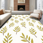 Olive Branch Pattern Rug
