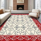 Classic Red Decorative Pattern Rug