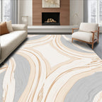 Abstract Flowing Organic Pattern Rug