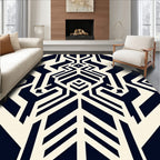 Abstract Geometric Pattern Rug