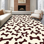 Playful Bone Pattern Rug