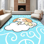Cute Puppy Cloud Pattern Rug