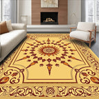 Sunburst Floral Intricate Pattern Rug