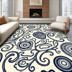 Classic Floral Vine Pattern Rug