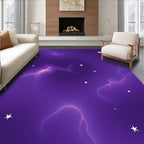 Cosmic Nebula And Stars Design Rug