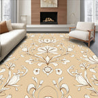 Classic Floral Damask Pattern Rug
