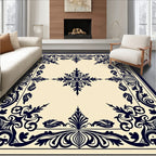 Ornate Floral Classic Pattern Rug