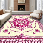 Mandala Floral Style Pattern Rug