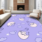 Dreamy Cloud Star Pattern Rug