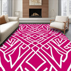 Bold Geometric Abstract Pattern Rug